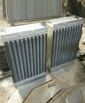 Air cooled oil coolers